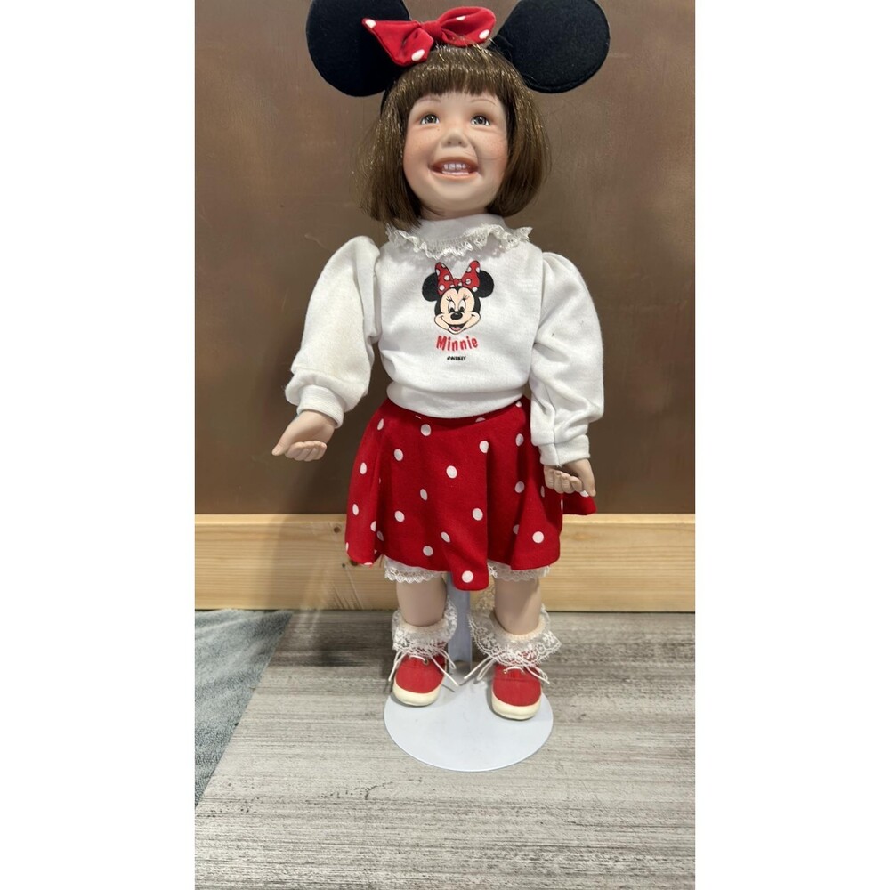 Aston Drake Disney Minnie Girl Porcelain Doll